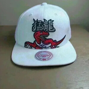 Mitchell & Ness White Toronto Raptors 2022 Chinese New Year Traditional - snap b